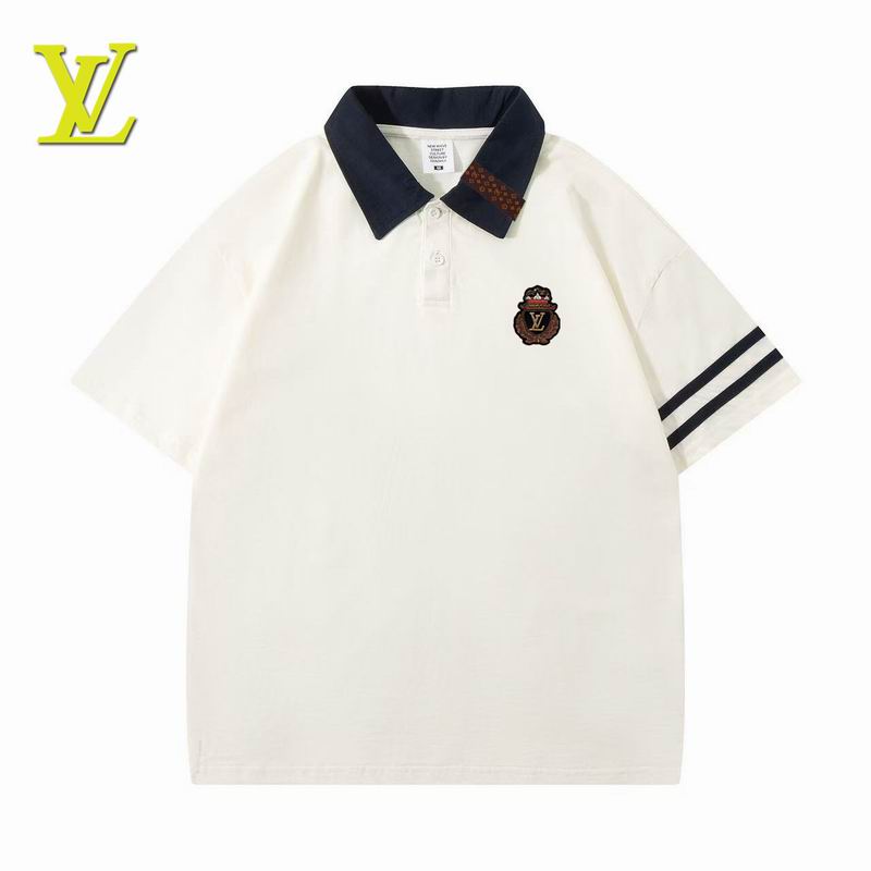 Louis Vuitton POLO shirts men-LV11637